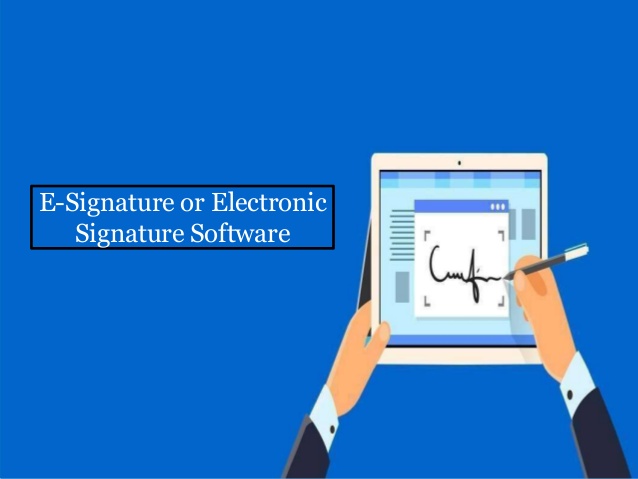 Electronic signature software comparison